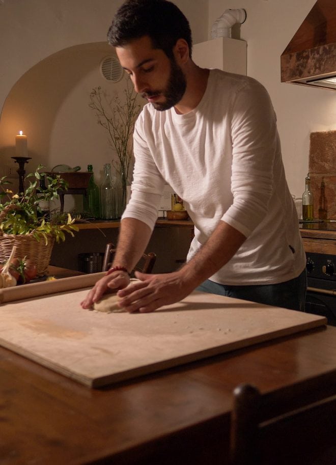 Borgo di Sotto Toscana Nicco Rolling Pici Dough