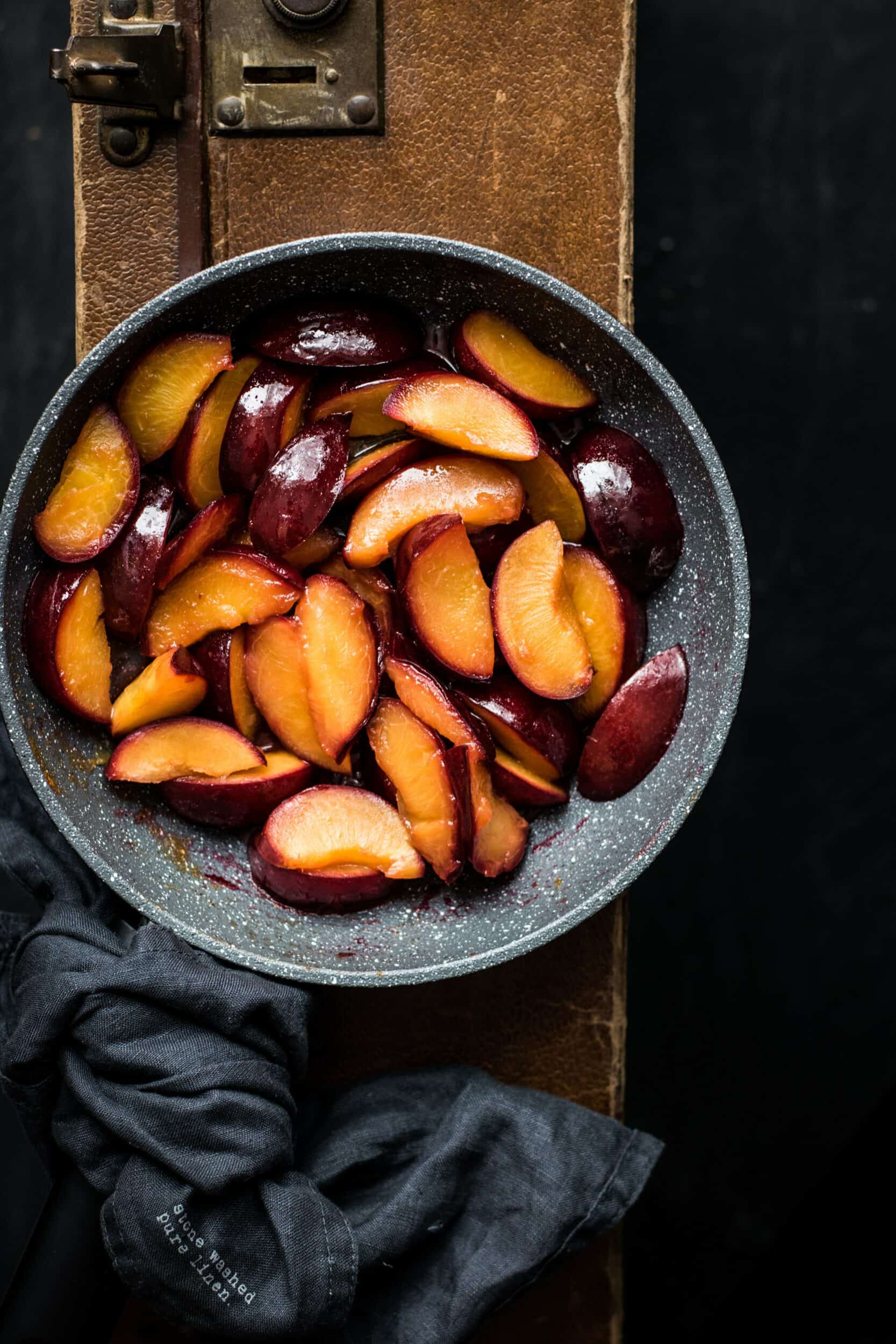 Fresh Nectarines Autumn in Tuscany