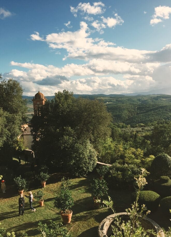 Montefollonico-Tuscany-Castle-Gardens