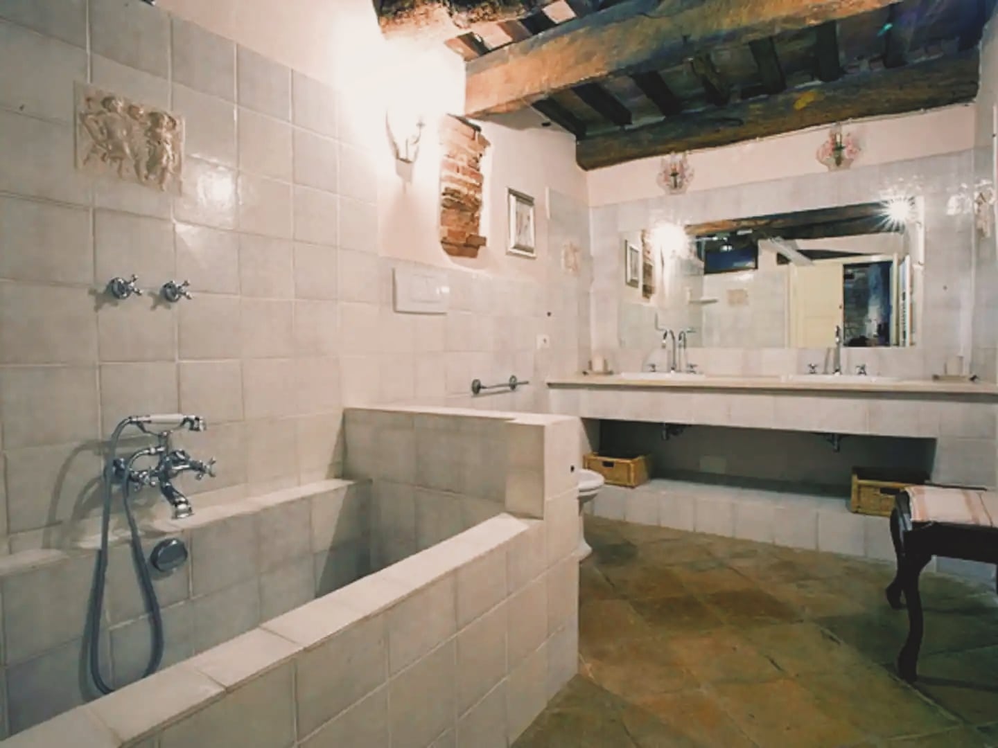 Tuscan Bathroom