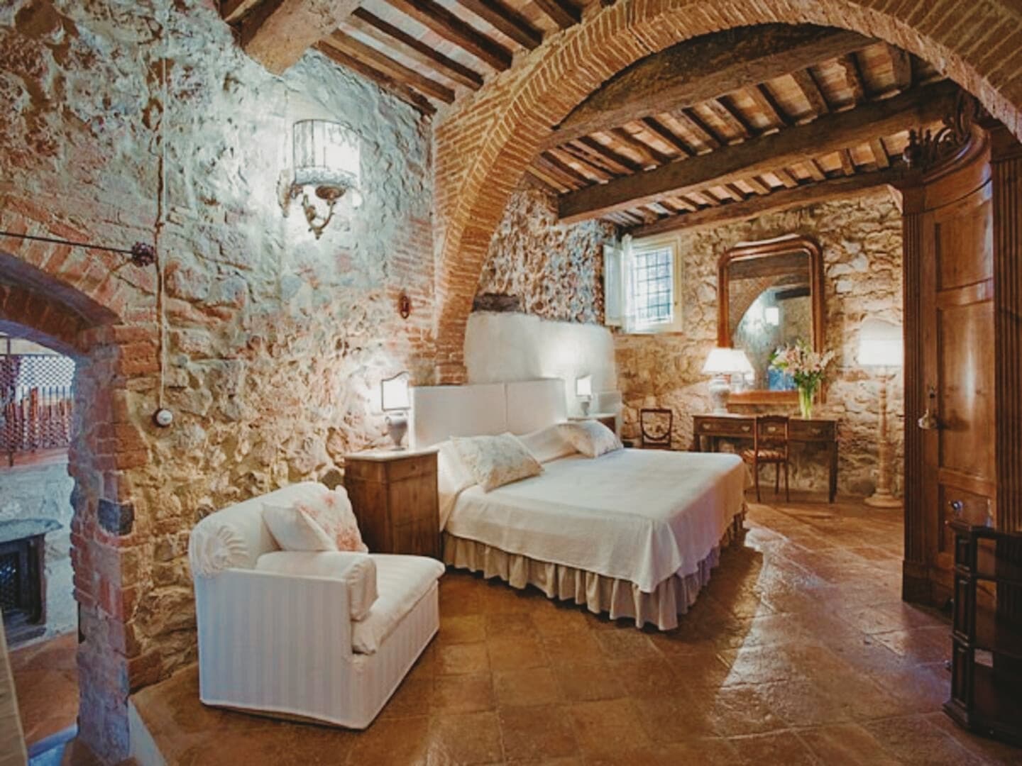 Tuscan Medieval Bedroom