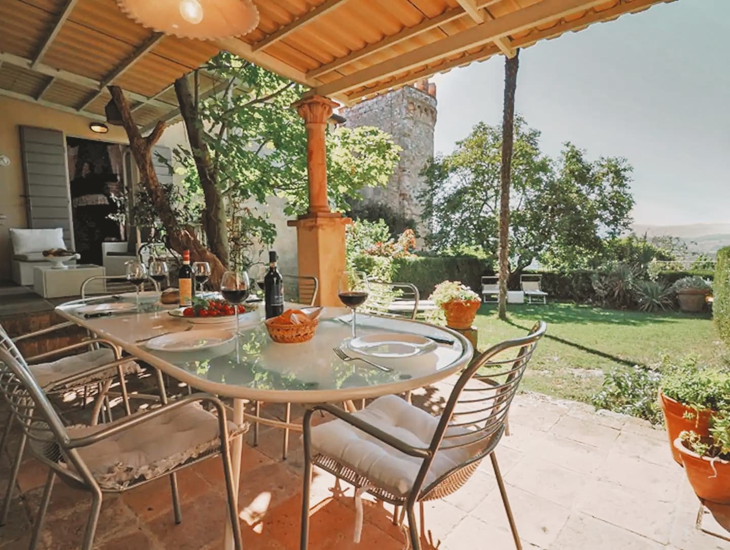 Tuscany Garden Dining Al Fresco