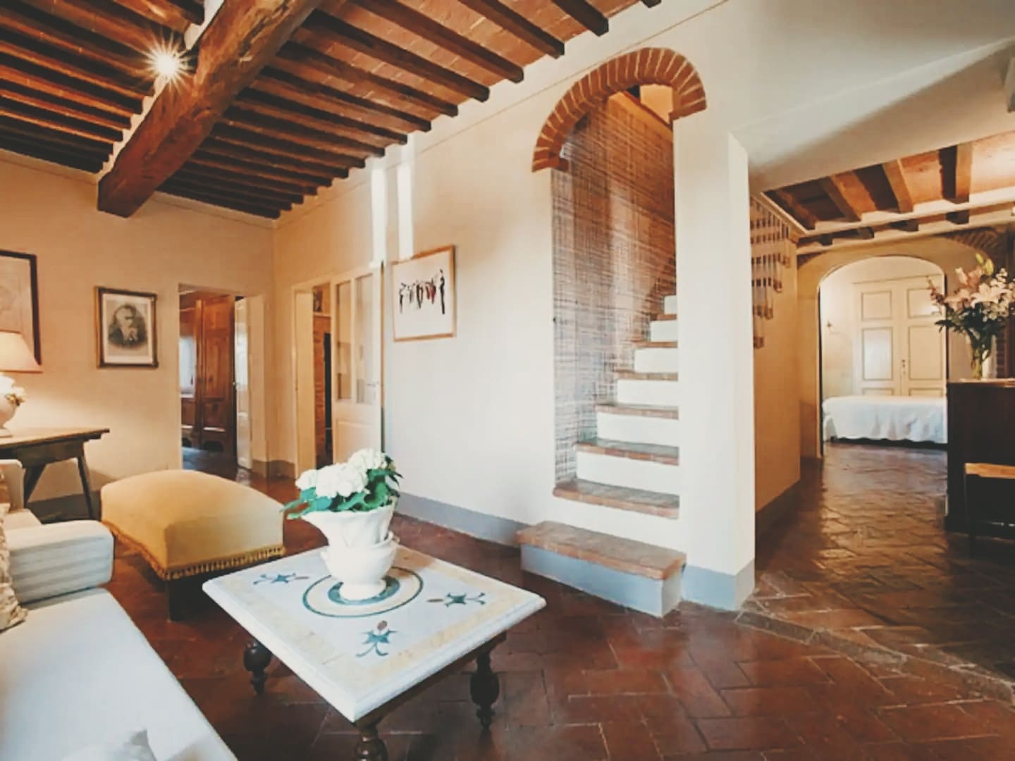 Tuscany Medieval Castle Living Space