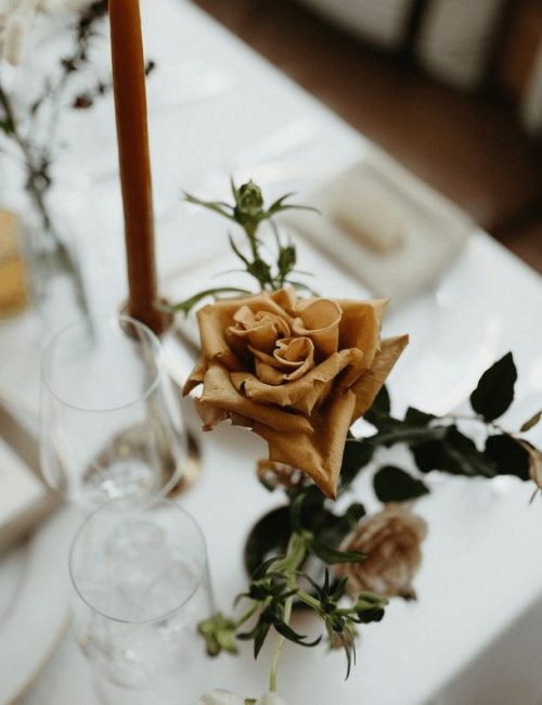 Genevieve Floral Event Design Autumn Rose