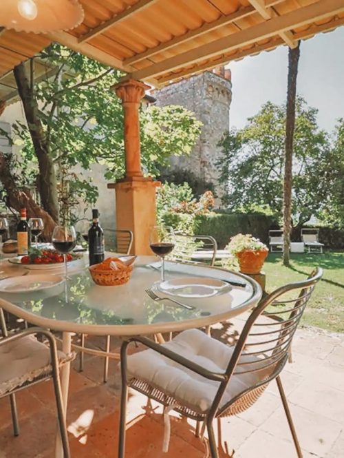 Tuscany Garden Dining Al Fresco